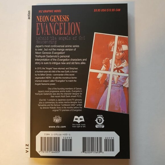 Neon Genesis Evangelion Vol. 1, Sadamoto, Yoshiyuki, VGC Manga Book Volume One - Picture 6 of 7